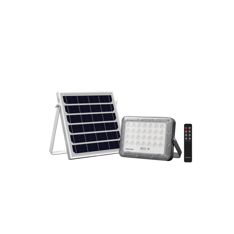 PROMETEO PROIETTORE LED SOLARE 8000MAH 5W 4000K 700LM IP65 DIMMER