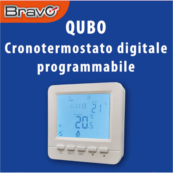 93003113 CRONOTERMOSTATO QUBO BRAVO