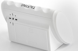 SVEGLIA DIGITALE PARLANTE BIANCO