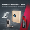 PILE DURACELL PROCELL ALKALINE STILO AA 1.5 V  CONF. PZ. 10 ( PREZZO A PILA )