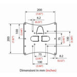 92402621 LCD10 NERO SUPPORTO TV 23-40 BRAVO
