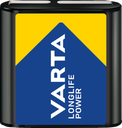 PILE VARTA ALKALINE LONGLIFE POWER  PIATTA 4.5V  BL.1