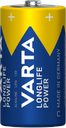 PILE VARTA ALKALINE LONGLIFE POWER MEZZA TORCIA C  BL.2 4914