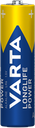PILE VARTA ALKALINE LONGLIFE POWER STILO  AA  BL.4 4906