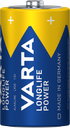 PILE VARTA ALKALINE LONGLIFE POWER TORCIA  D BL.2 4920