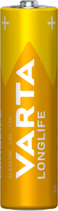 PILE VARTA ALKALINE LONGLIFE STILO  AA  BL. 4 4106