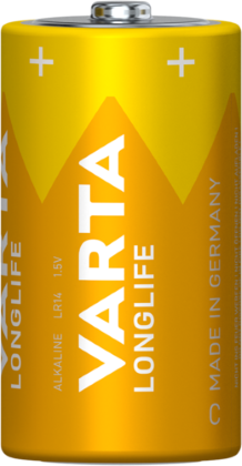 PILE VARTA ALKALINE LONGLIFE TORCIA D  BL. 2 4120