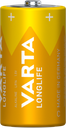 PILE VARTA ALKALINE LONGLIFE TORCIA D  BL. 2 4120