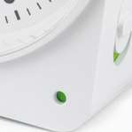 SVEGLIA QUARZO MOV. SINCRO ILLUMI.- NERO