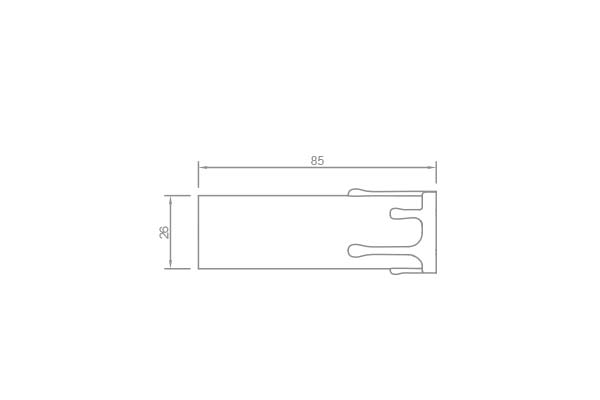 P.DE E14 + CANDELA 85MM BIANCO FAI