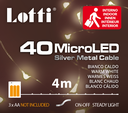 CATENA 40 MICROLED 3XAA 4M PDQ