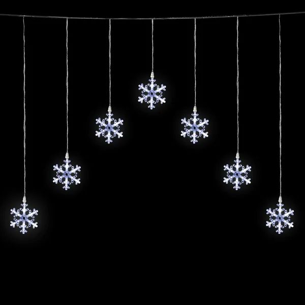 TENDA A V FIOCCO DI NEVE FREDDO 1.2*1M 7 STRISCE