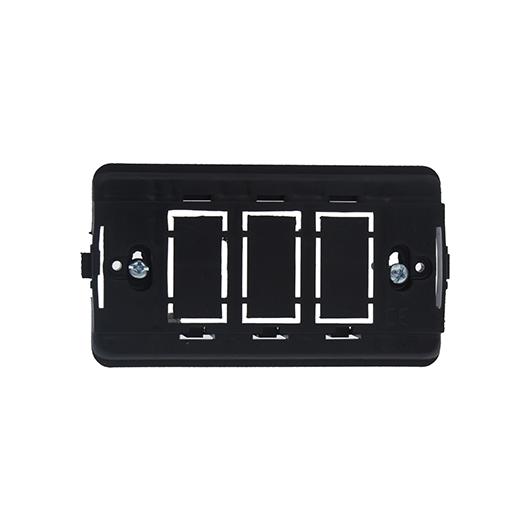 SUPPORTO FAEG  A 3 MODULI TIPO BTICINO MAGIC 