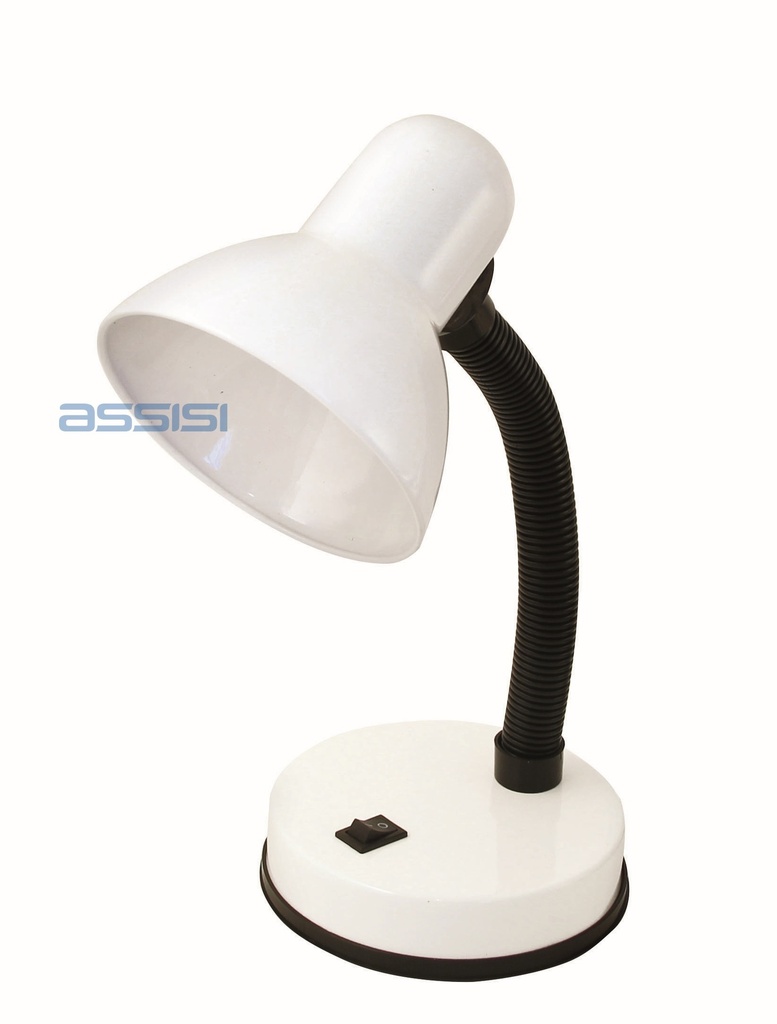 LAMPADA DA TAVOLO ORIENTABILE BIANCO MED