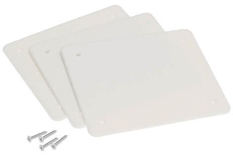 COPERCHIO FAEG  PER SCATOLE DI DERIVAZIONE CON VITI 92X92X45