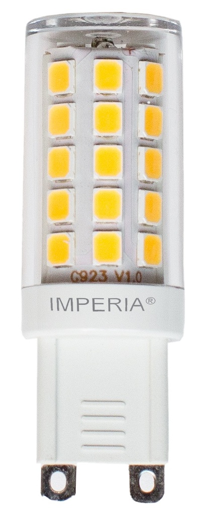 LAMPADA LED IMPERIA G9 220V 4W LUCE NATURALE 4000K - SMD - 540LM 