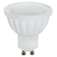 6W LED DICROICA GU10 6000K CORPO CERAMICO  LIGHTX