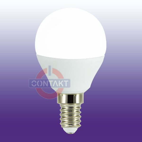 LAMPADA LED CONTAKT SFERA G45 ALTA EFFICIENZA 8W 720LM E14 3000K 25000H