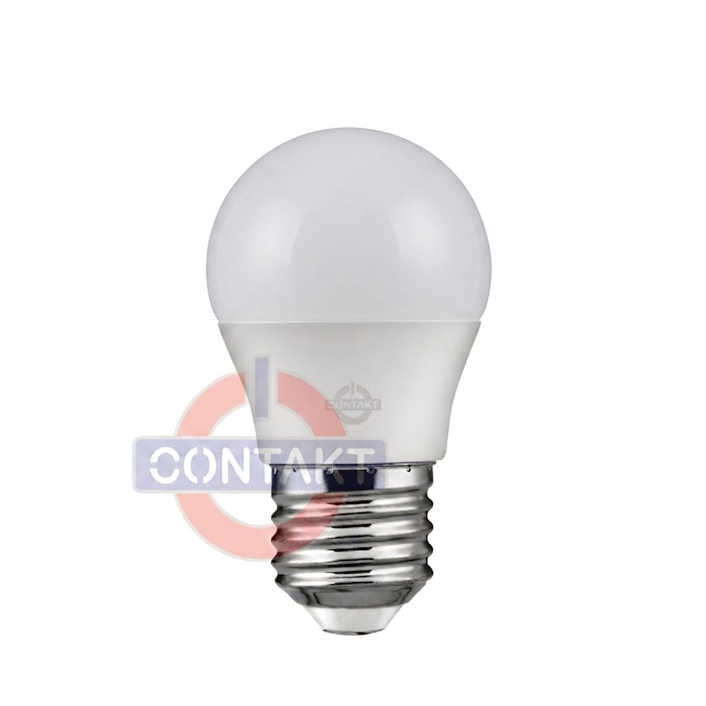 LAMPADA LED CONTAKT SFERA G45 ALTA EFFICIENZA 8W 720LM E27 6500K 25000H