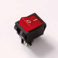 INTERRUTTORE BIPOLARE INCASSO C/LAMPAD. VERDE FAI