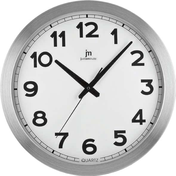 OROLOGIO PARETE QUARZO IN ALLUMINIO 40CM LOWELL
