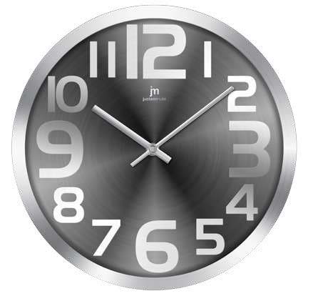 OROLOGIO PARETE QUARZO CASSA METALLO 29CM LOWELL