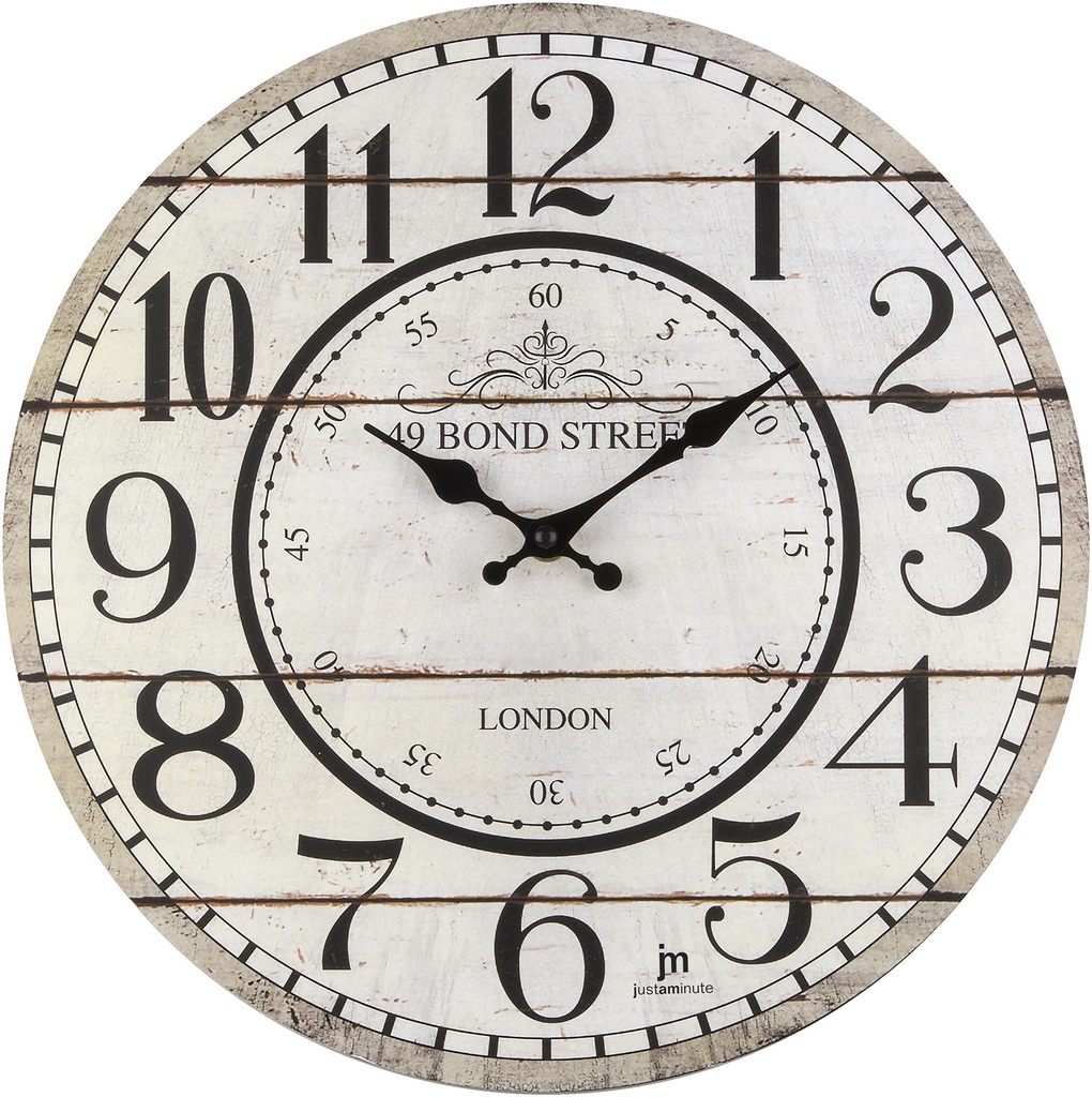 OROLOGIO PARETE IN MDF CM 33 LOWELL