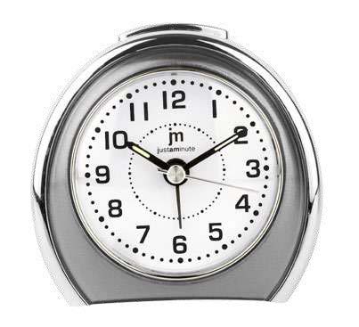 SVEGLIA QUARZO MOVIMENTO CONTINUO SILVER LOWELL **