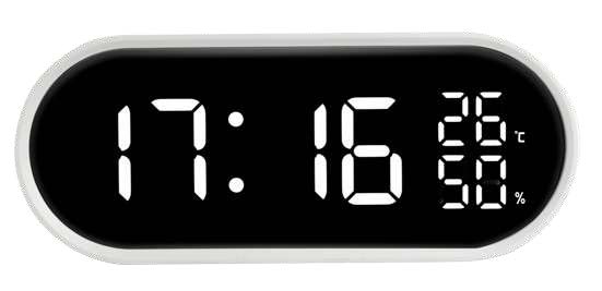 SVEGLIA DIGITALE - BIANCA - LED BIANCHI LOWELL