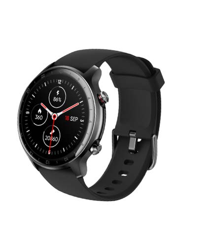 P.QZ.SMART BRACELET DIG.3ATM-1.28'' TFT-GPS-NERO