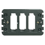 SUPPORTO VIMAR PER SCATOLA RETTANGOLARE CON VITI SERIE 8000 3 POSTI