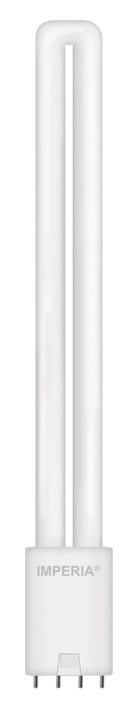 LAMPADA LED IMPERIA PL-L 2G11 4 PIN 12W 230V 4000K (24W EX) LUNGHEZZA 32.0 CM 