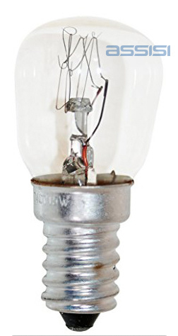 PERETTA CHIARA 15W 25X55 MM E14 MED