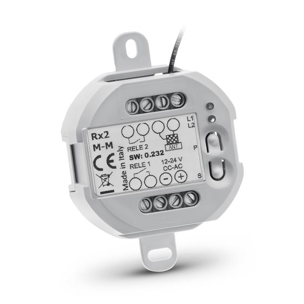 MINI RICEVITORE BEB UNIVERSALE MULTIFREQUENZA 2 CANALI 