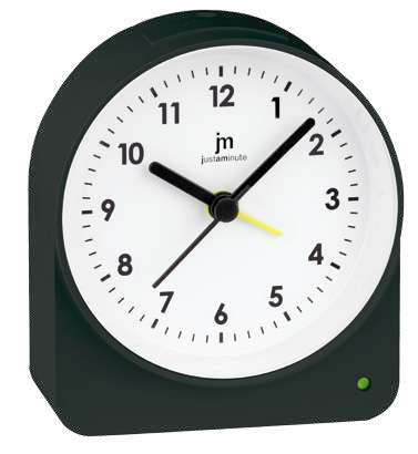 SVEGLIA QUARZO MOV. SINCRO ILLUMI.- NERO