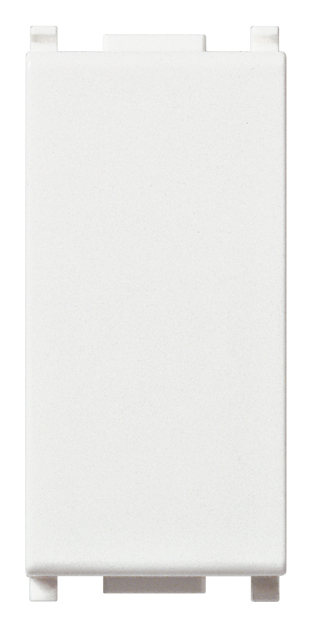FRUTTO VIMAR  TAPPO COPRIFORO BIANCO SERIE VIMAR PLANA 