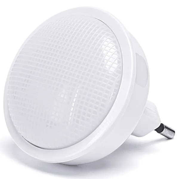 LUCE LED NOTTURNA C/SENSORE CREPUSCOLARE 3000K-6500K