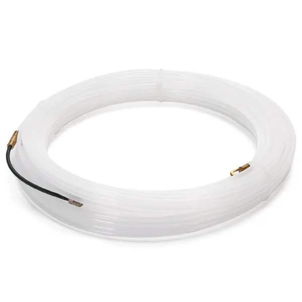 SONDA PASSACAVI NYLON CON TERMINALI TRASPARENTE Ø4 20MT