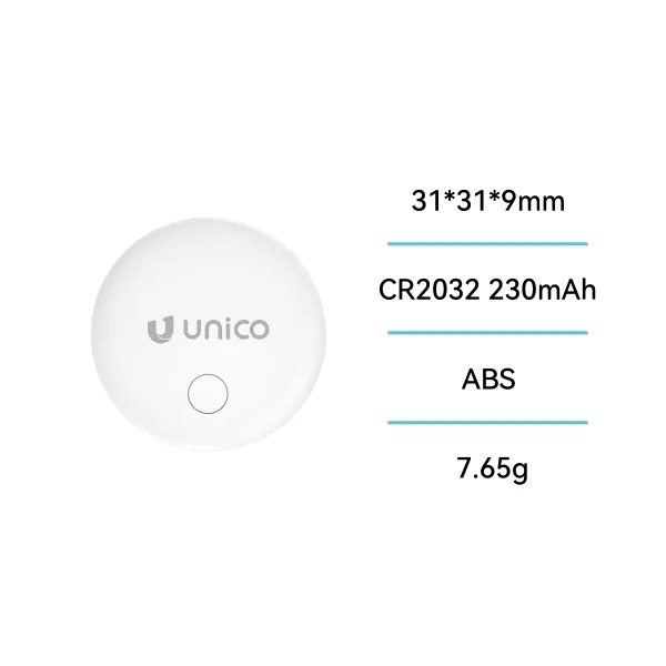 LOCALIZZATORE UNICO ANTISMARRIMENTO CON POSIZIONAMENTO GLOBALE BIANCO
