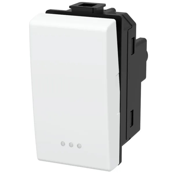 FRUTTO CONTAKT INTERRUTTORE UNIPOLARE 16A  DA INCASSO TIPO BTICINO MATIX