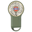 VENTILATORE UNICO RICARICABILE  PORTATILE Ø 8.1 CM 7 PALE 3 VELOCITA' COLORE VERDE 