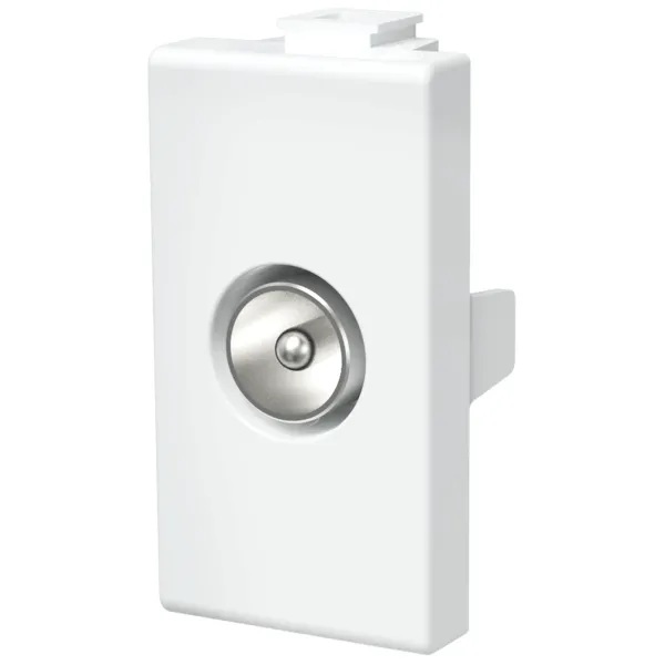 FRUTTO CONTAKT ANTENNA SPINA TV BIANCA SERIE ABM