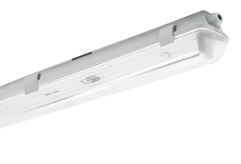 PLAFONIERA LED CENTURY MODELLO SUPREMA ROUND VUOTA 1 TUBO 1260MM IP65 