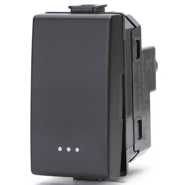 FRUTTO CONTAKT  DEVIATORE  DA INCASSO 16A 250V  TIPO BTICINO LIVING - INTERNATIONAL 