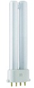 LAMPADA RISPARMIO ENERGIA PHILIPS PL-S 230V 9W 2G7 4 PIN 3000K 260932