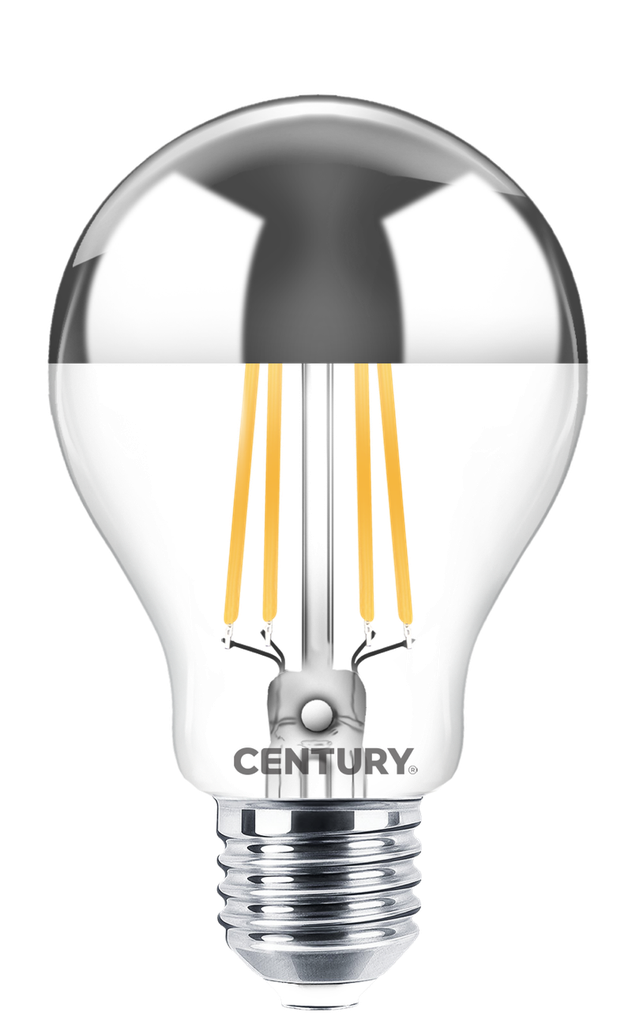 LAMPADA LED FILO CENTURY MODELLO INCANTO DIMMERABILE GOCCIA A60 ALTA EFFICIENZA 8W 900LM E27 CHIARA 2700K