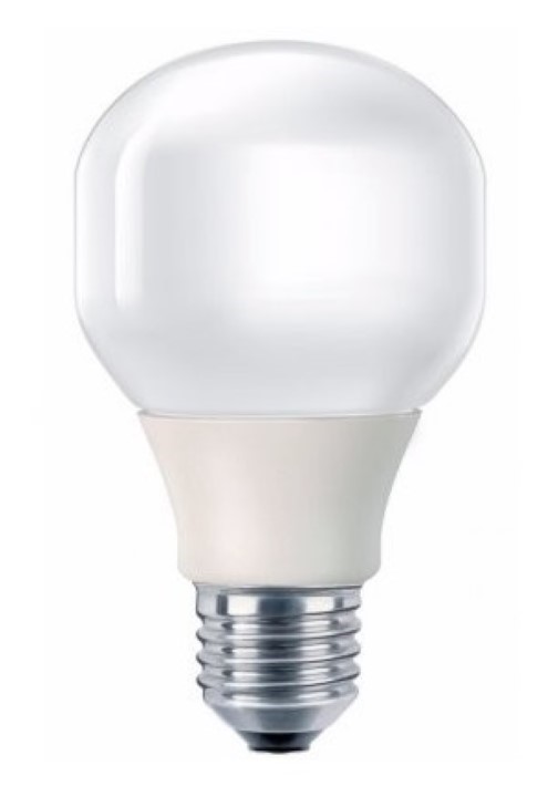 662569 SOFTONE ESAVER FLUORESCENTI COMPATTE 8W 827 E27 T60 CALDA 8000H PHILIPS