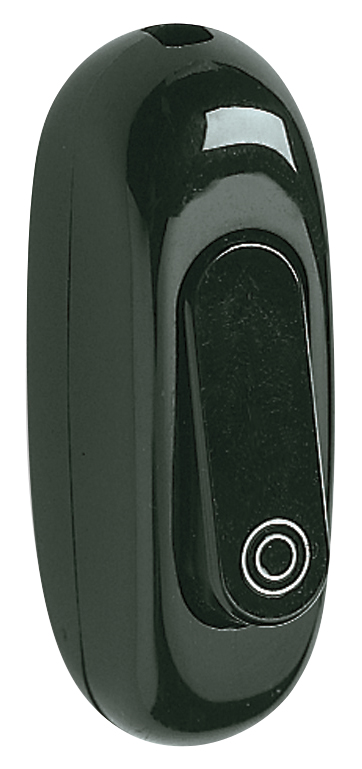 INTERRUTTORE VIMAR PULSANTE TERMINALE 2 16A 250V TASTO A BILANCERE NERO