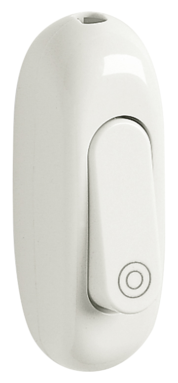 INTERRUTTORE VIMAR PULSANTE TERMINALE 2 16A 250V TASTO A BILANCERE BIANCO