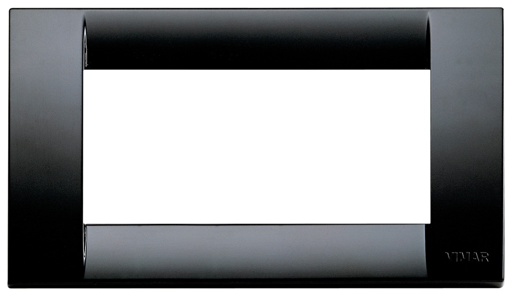 PLACCA VIMAR CLASSICA SERIE IDEA NERO 4 POSTI
